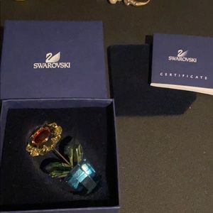 Swarovski sunflower crystal